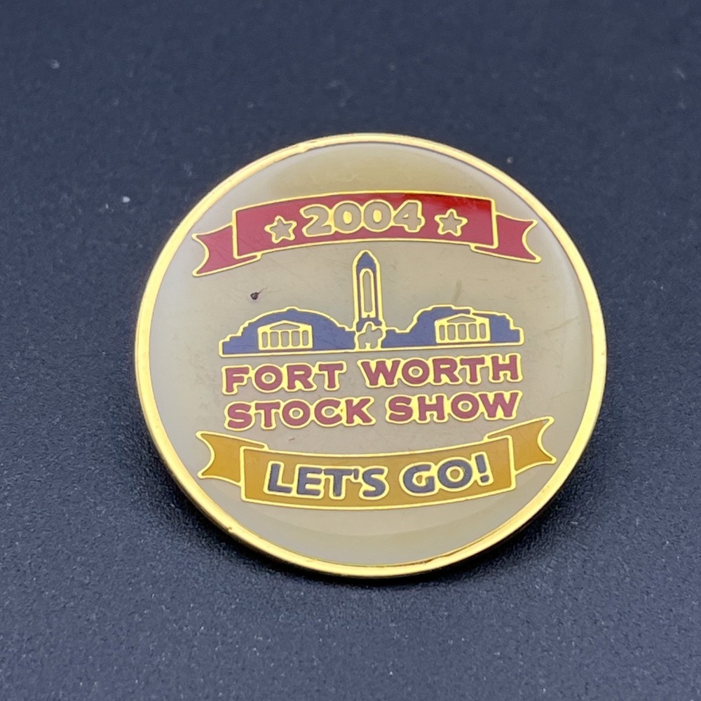 2004 Fort Worth Texas Stock‎ Show Lapel Hat Pin
